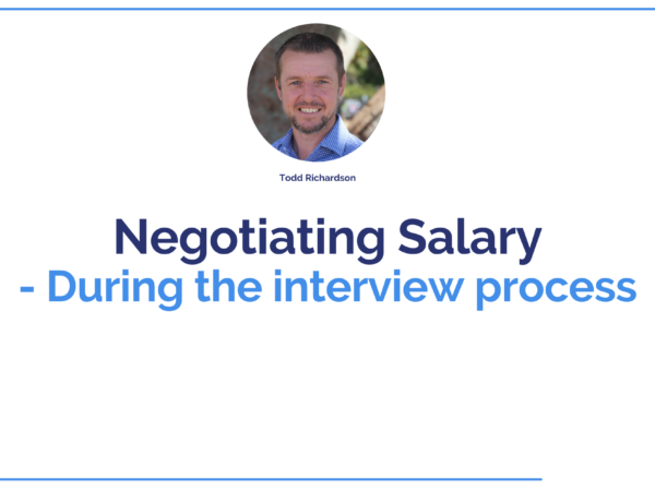 negotiating salary interview process