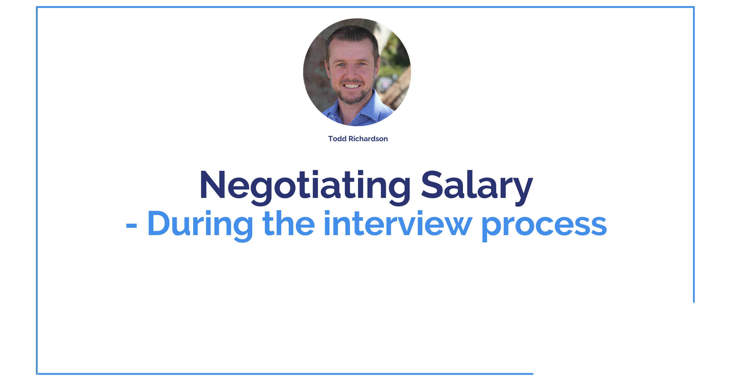 negotiating salary interview process