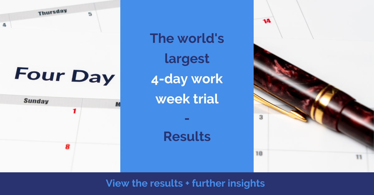 4 day week trial results